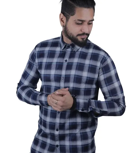 cotton-check-blue-shirt-full-sleeve-casual-fancy-party-wear-shirt