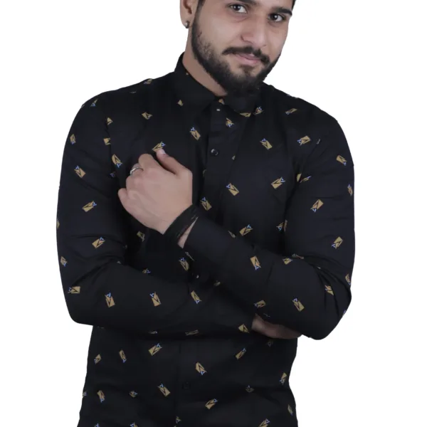 printed-cotton-shirt-black