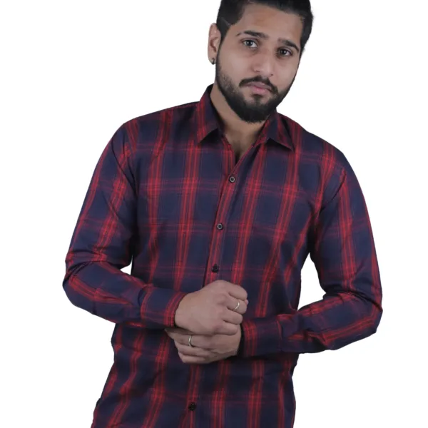 red-check-shirt-stylish-cotton-full-sleeve-classic-collared-shirt