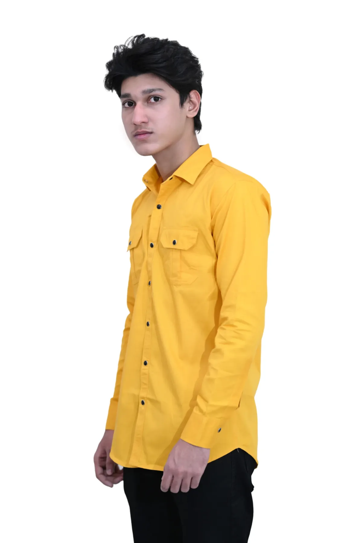 plain-shirt-mustered-colour